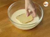 Käsekuchen-Riegel mit französischem Toast - Zubereitung Schritt 3
