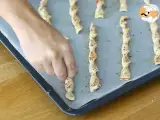 Blätterteig-Twister mit Sesam - Zubereitung Schritt 4