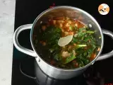 Kichererbsensuppe mit Spinat - Zubereitung Schritt 6
